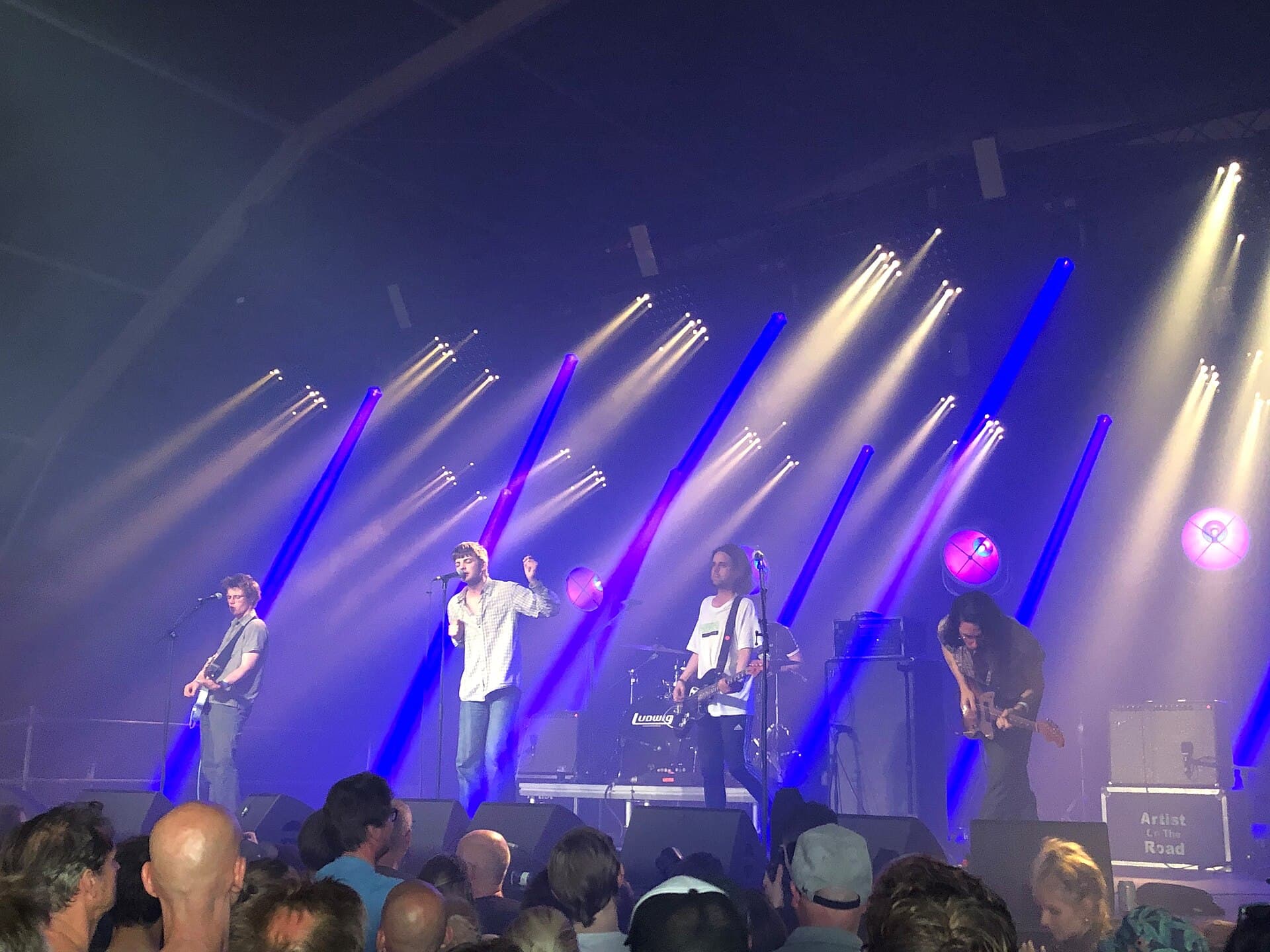 Fontaines D.C. performing at Loose Ends 2019