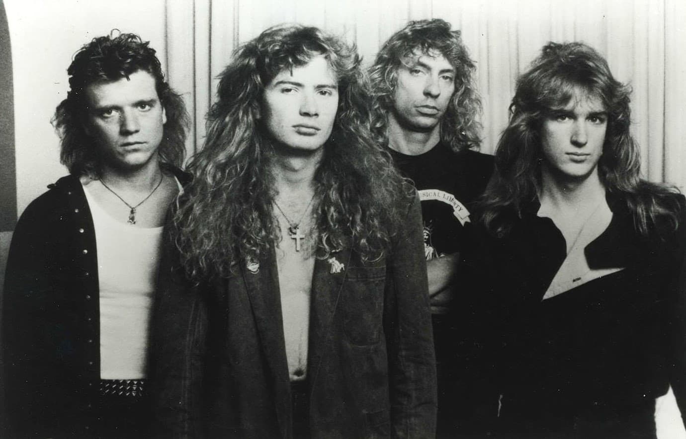 Megadeth promotional photograph, 1986