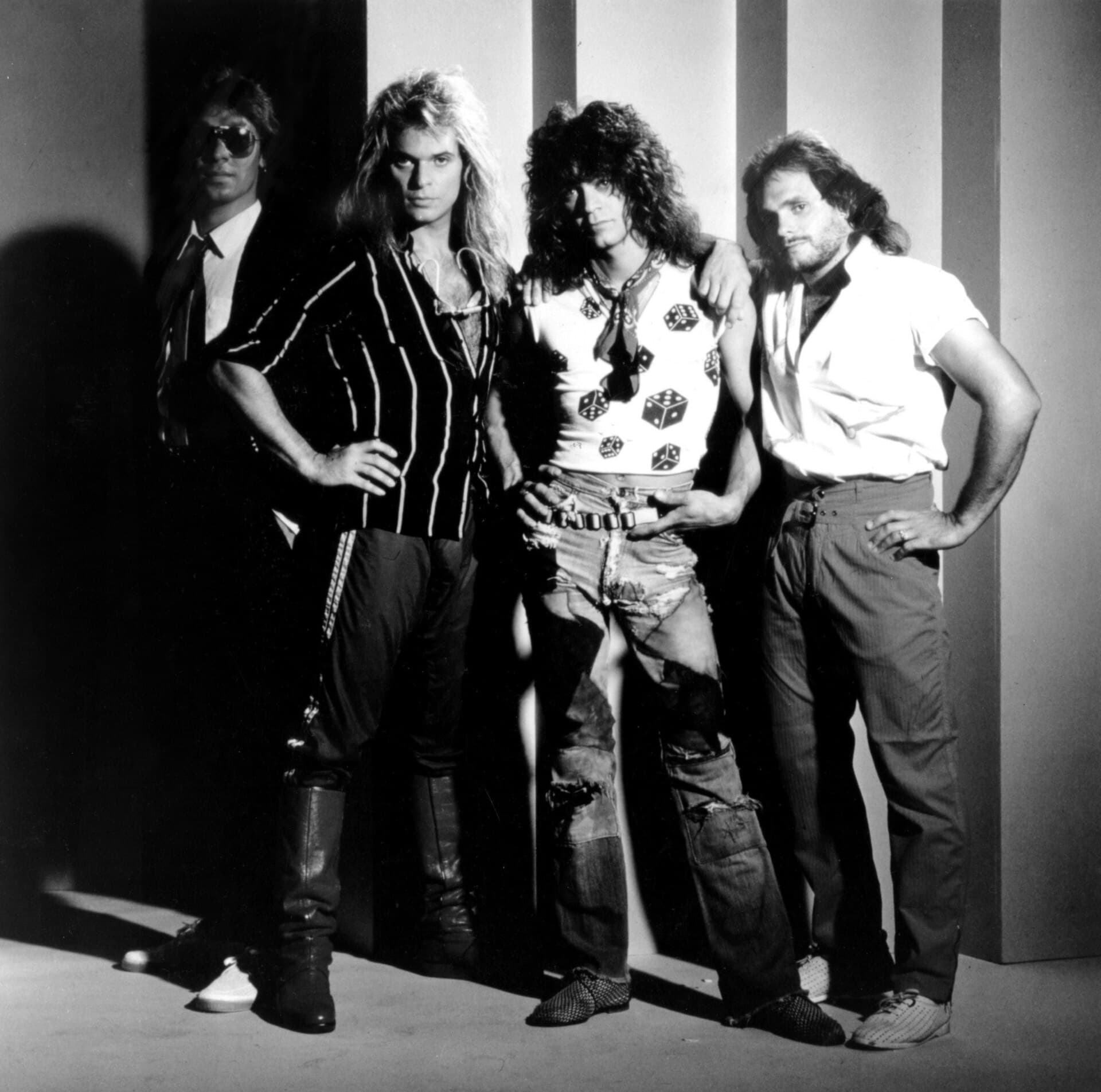 Van Halen lineup publicity photograph, 1984