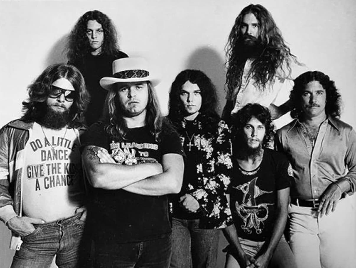 Lynyrd Skynyrd publicity photograph, 1977