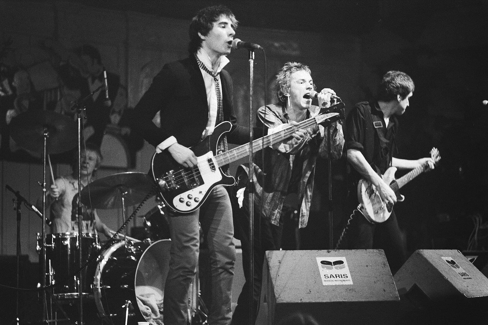 Sex Pistols performing at Paradiso, Amsterdam, 1977