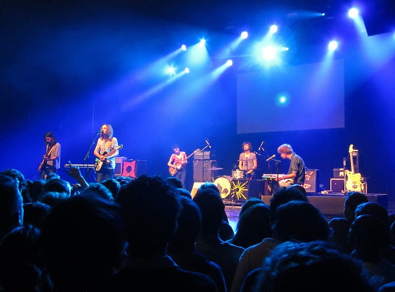 Tame Impala, live in AB Brussel.