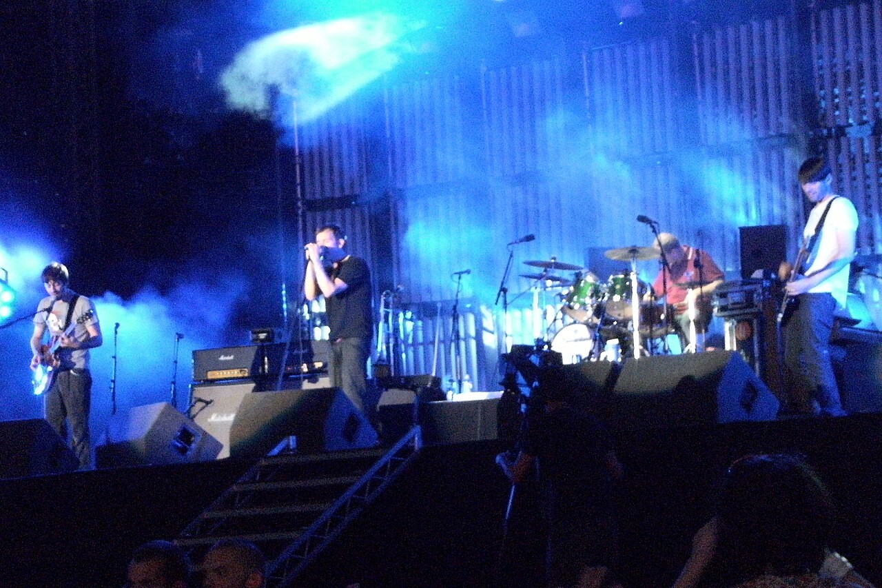 Blur at Hyde Park, London, 3 July 2009