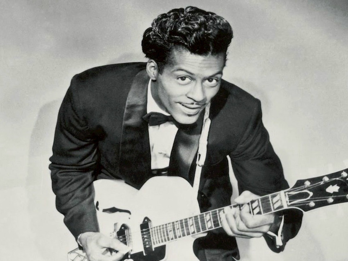 Chuck Berry, circa 1958 — era of Maybellene and Chess singles