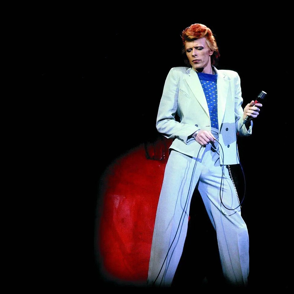 David Bowie live, Diamond Dogs tour period, 1974