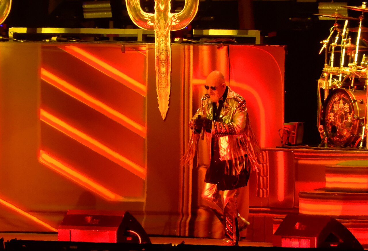 Rob Halford with Judas Priest at Hellfest, 2018