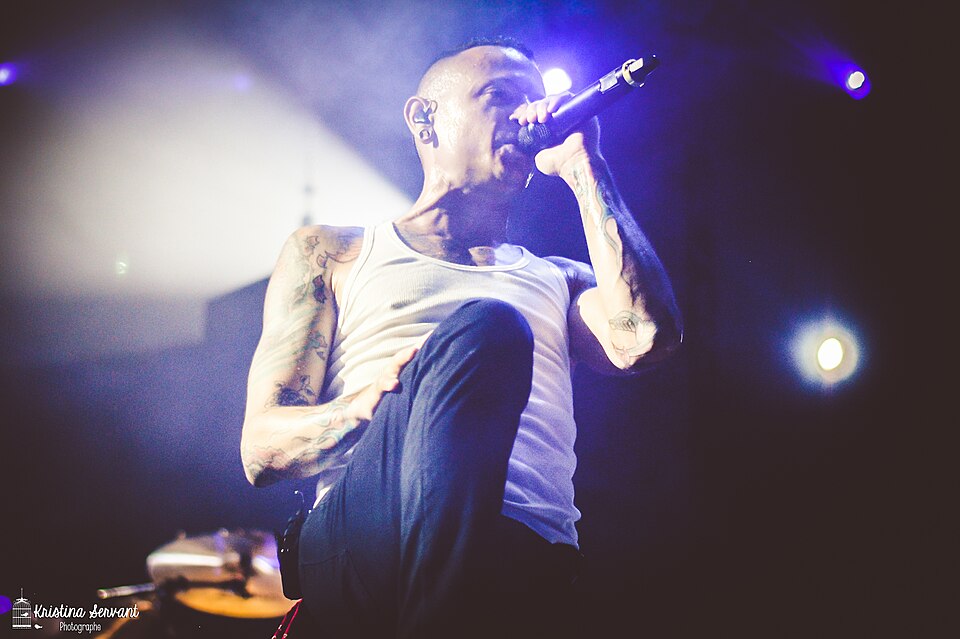 Linkin Park on the Carnivores Tour, 2014