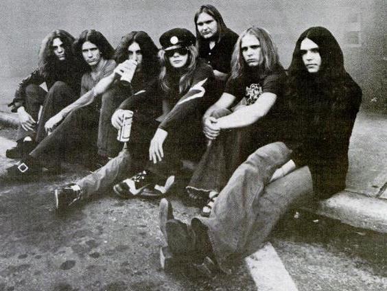 Lynyrd Skynyrd band photograph, 1973