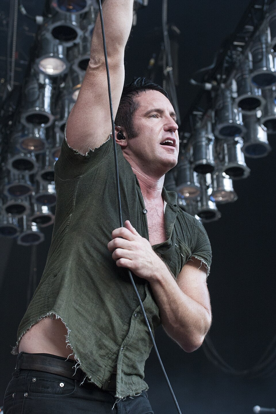 Trent Reznor with Nine Inch Nails, California, 21 May 2009