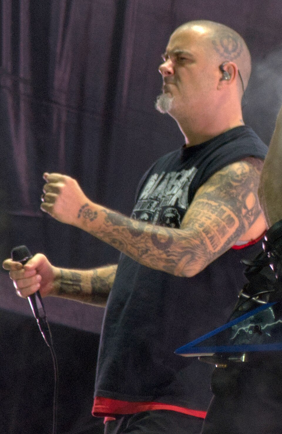Phil Anselmo with Pantera, 2023