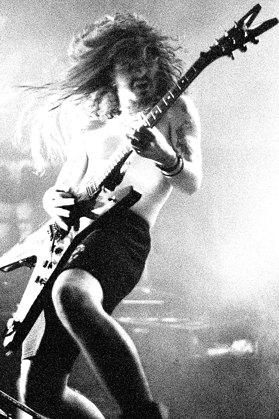 Dimebag Darrell with Pantera at The Bayou, Washington, D.C., on the Cowboys from Hell tour