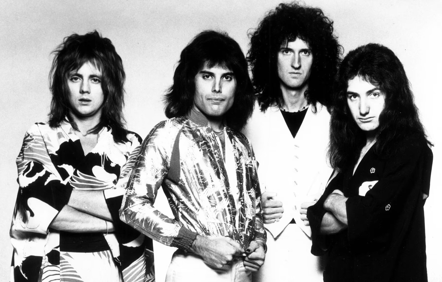 Queen publicity photo for A Night at the Opera, 1975 (Elektra)