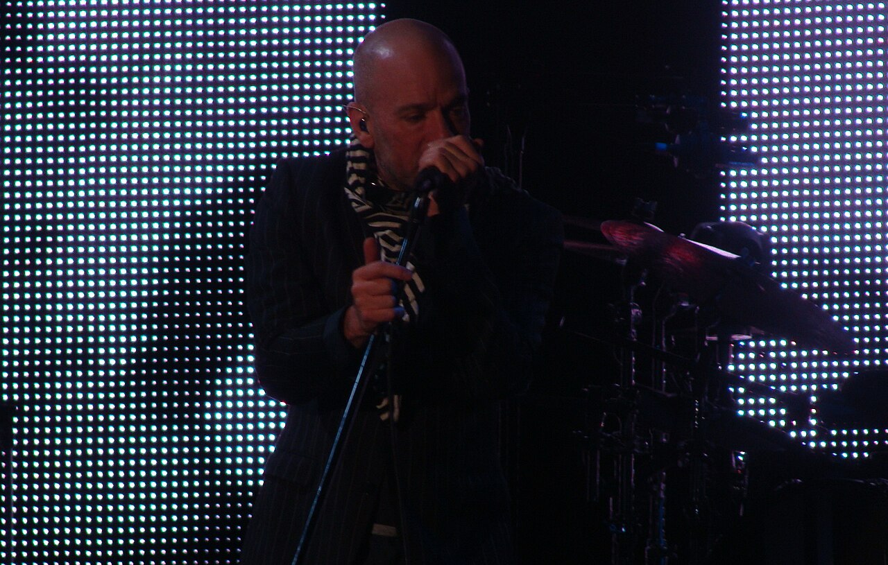 Michael Stipe with R.E.M., 2008