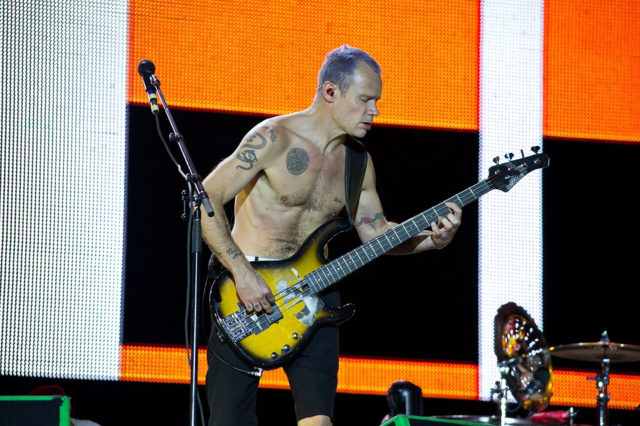 Red Hot Chili Peppers at Rock in Rio Madrid, 2012