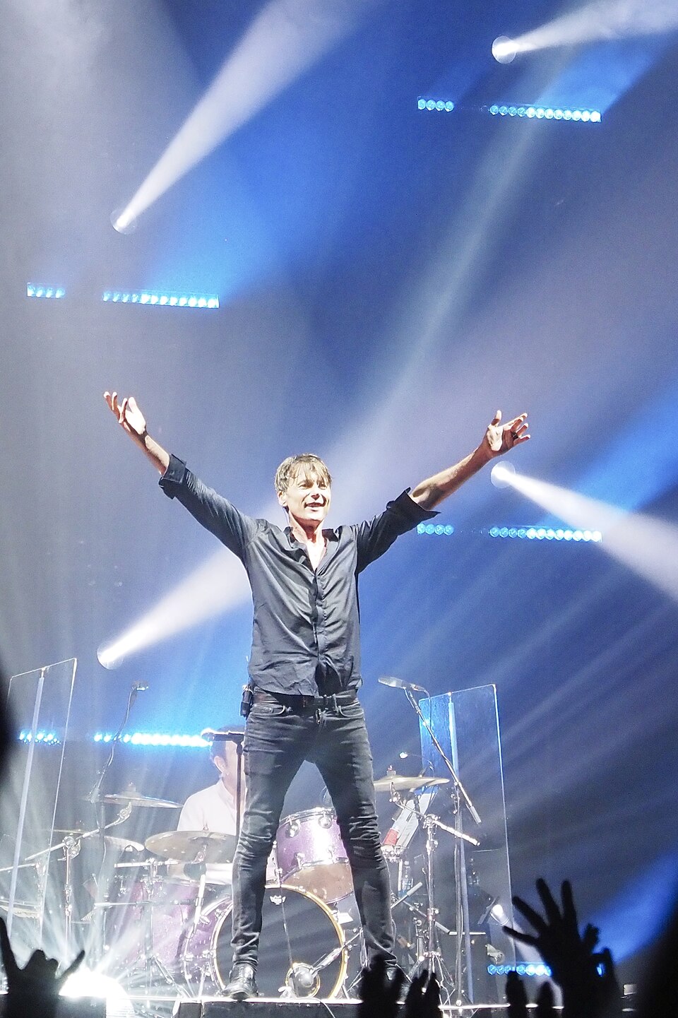 Brett Anderson of Suede at Alexandra Palace, November 2021