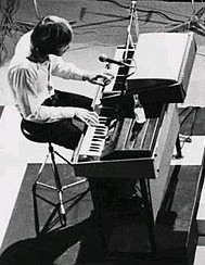 Ray Manzarek on Danish television, 17 September 1968