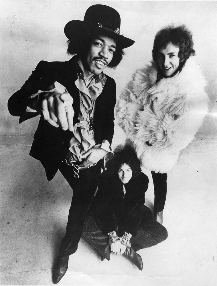The Jimi Hendrix Experience promotional photo, 1968