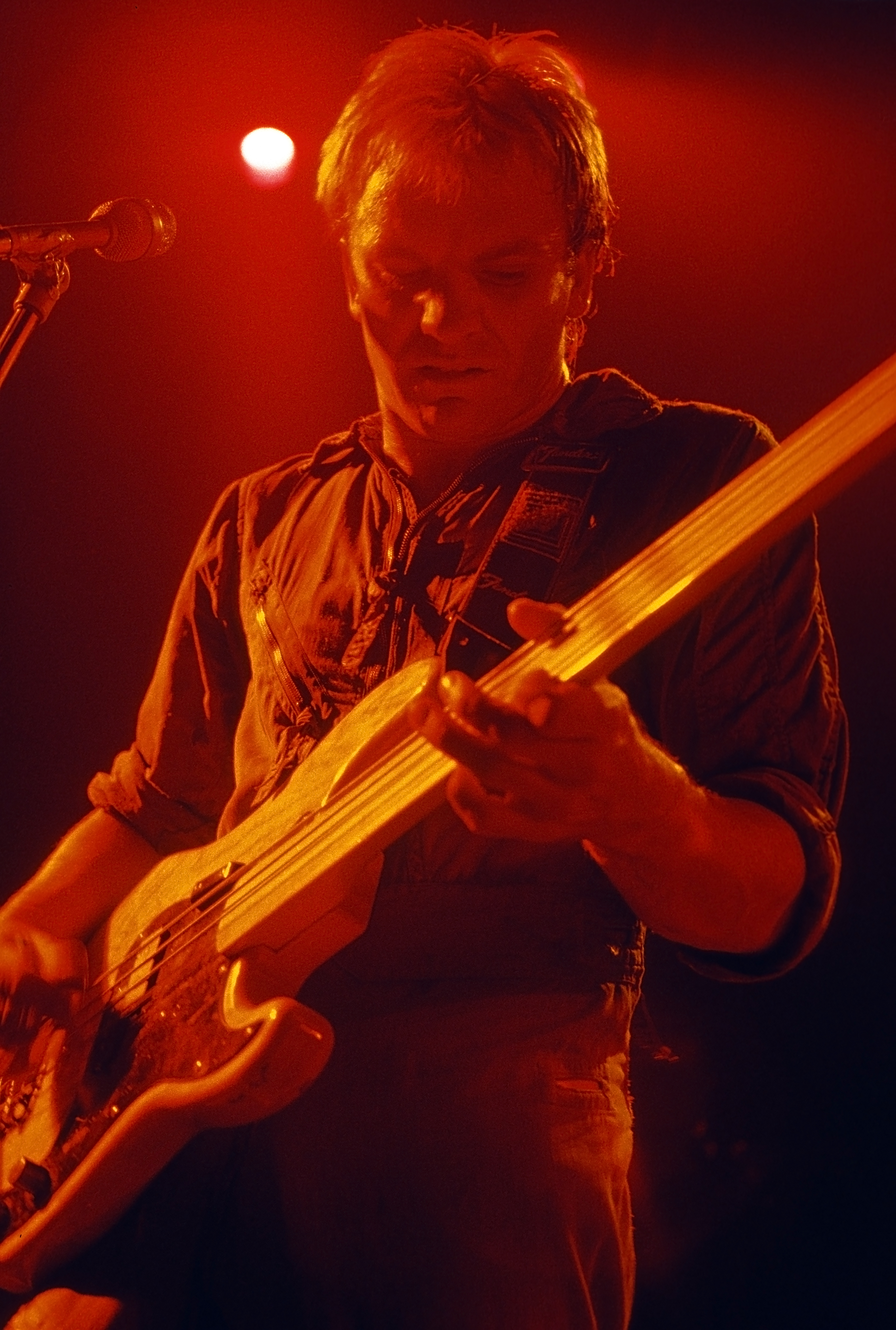 Sting with The Police, Atlanta, 1979