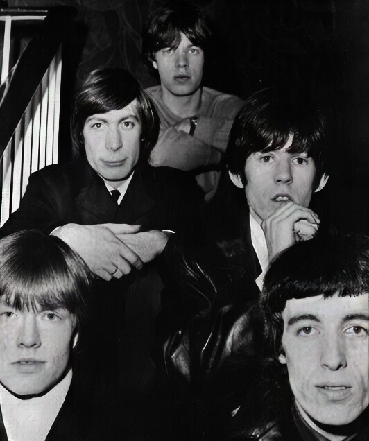 The Rolling Stones in a 1965 Billboard trade ad (London Records)